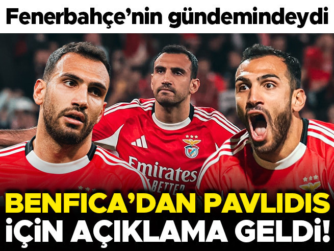 Fenerbahçe'nin Gündemindeki Pavlidis'e Benfica'dan Açıklama