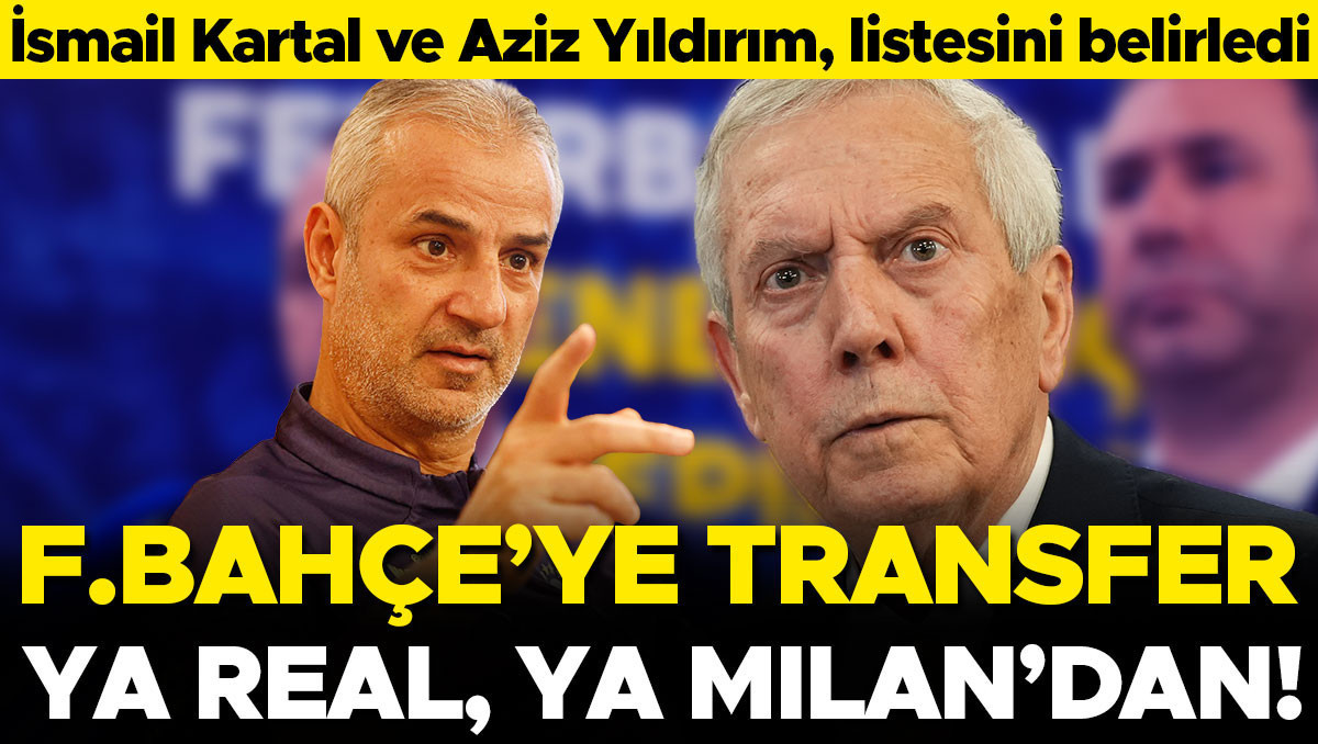 Fenerbahçe'ye Real Madrid ve Milan'dan Bedava 10 Numara