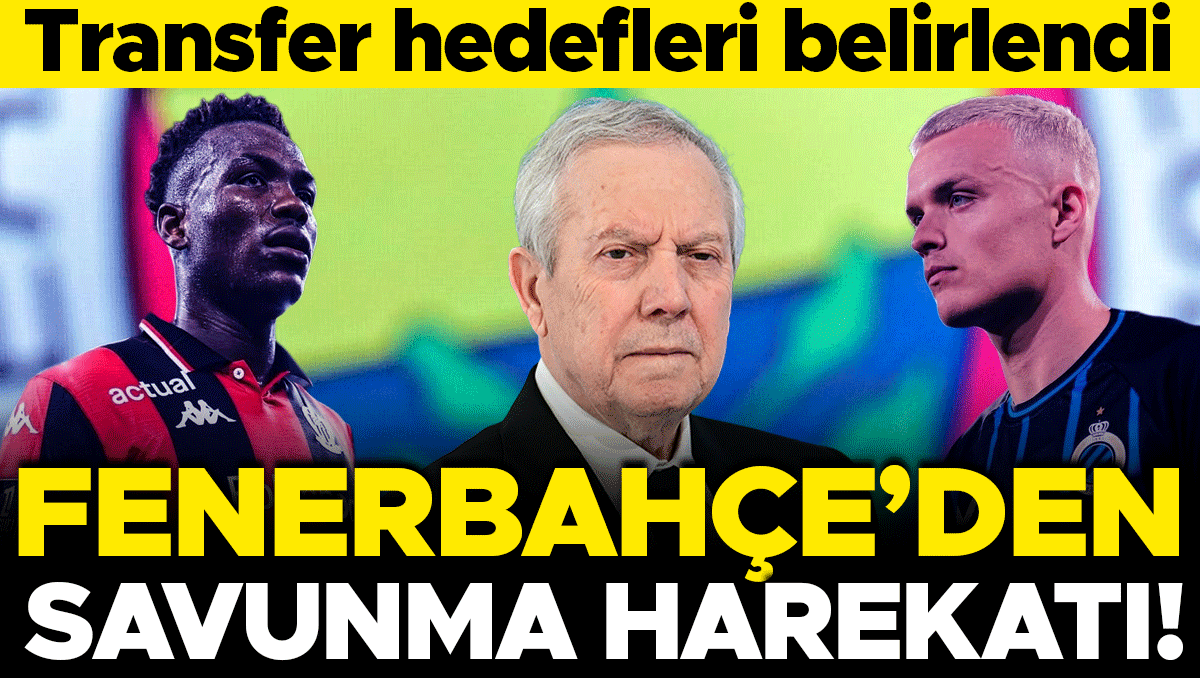 Fenerbahçe savunmaya iki takviye planlıyor: Skriniar'a partner ve sağ bek