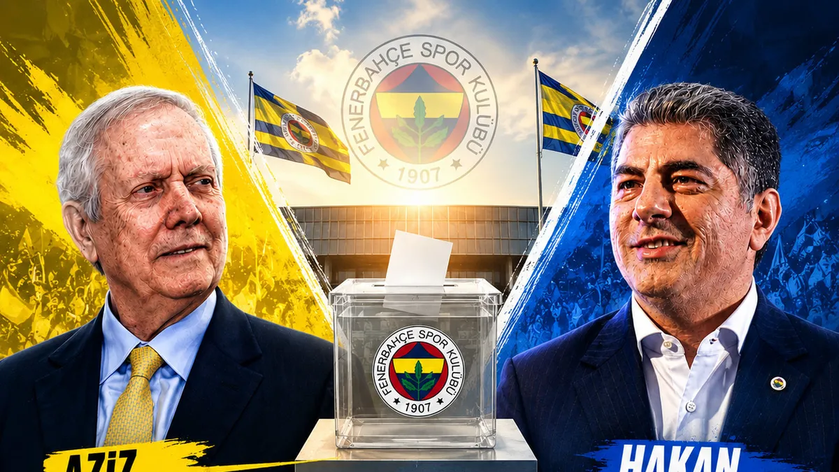 Fenerbahçe'de seçim heyecanı: Aziz Yıldırım ve Hakan Safi yarışıyor