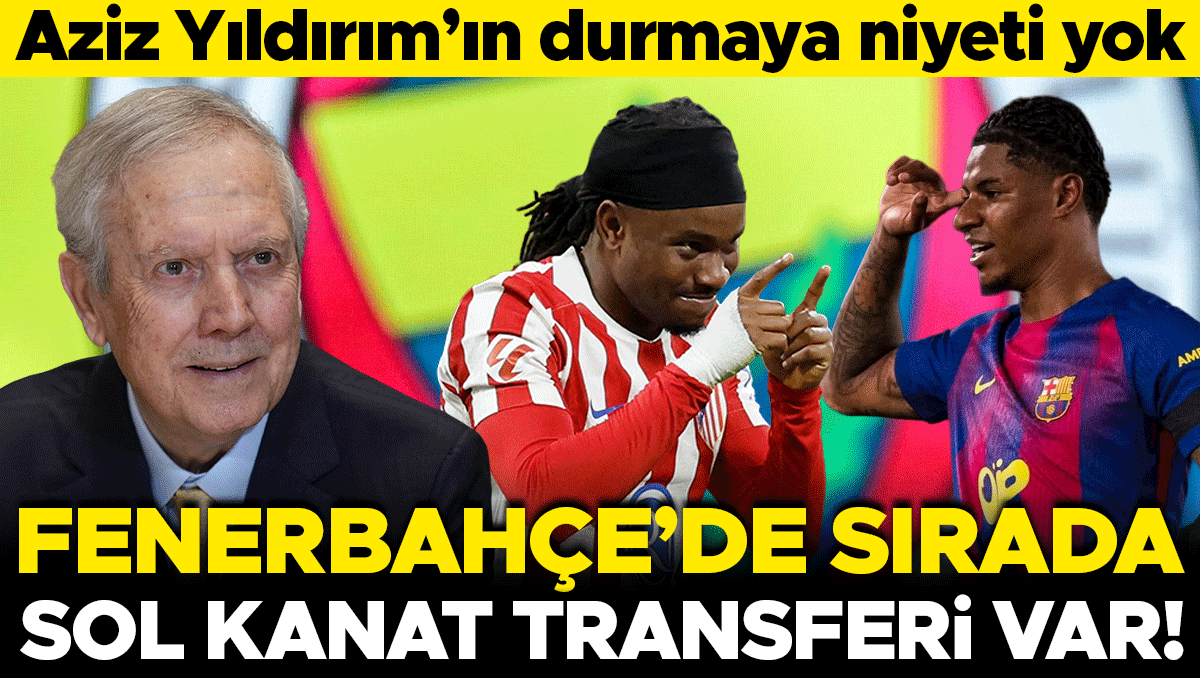 Fenerbahçe'de sol kanat transferi: Yıldırım'dan Lookman veya Rashford hamlesi