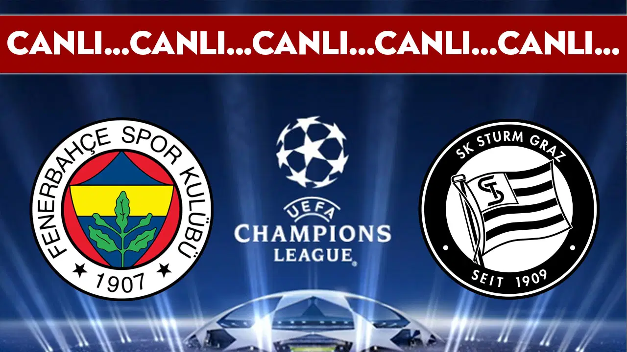 Fenerbahçe, Şampiyonlar Ligi'nde Sturm Graz'ı Konuk Ediyor