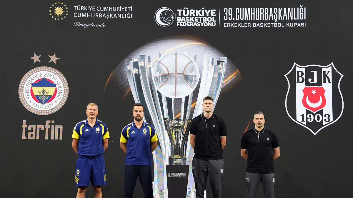 Fenerbahçe Tarfin ile Beşiktaş, Cumhurbaşkanlığı Kupası için sahada