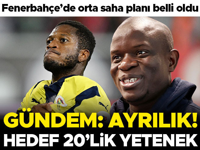 Fenerbahçe'de transfer planı: Kante ve Fred ayrılırsa Brezilya rotası