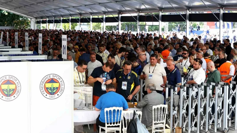Fenerbahçe'de seçim sonuçları kesinleşti
