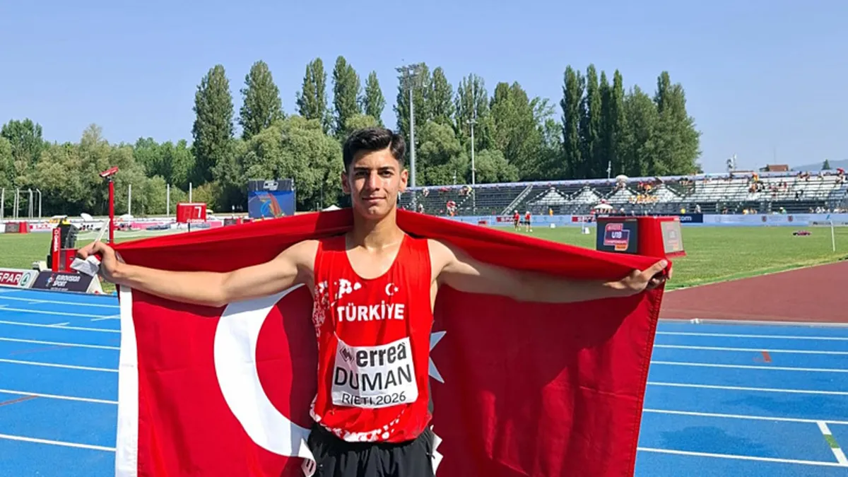 Fenerbahçeli Abdulsamet Duman'dan Avrupa Şampiyonası'nda Bronz Madalya