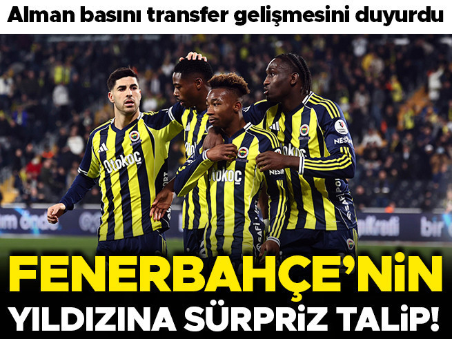 Fenerbahçe'nin yıldızına Bundesliga kancası