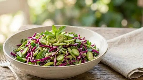Ferahlatan lezzet: Çağla salatası tarifi