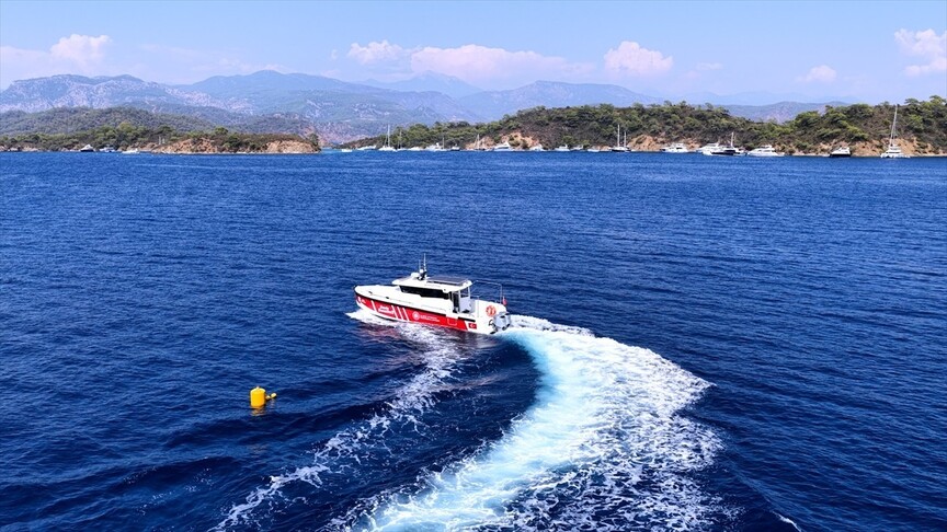 Fethiye'de 16,2 Milyon Metreküp Dip Çamuru Temizleniyor