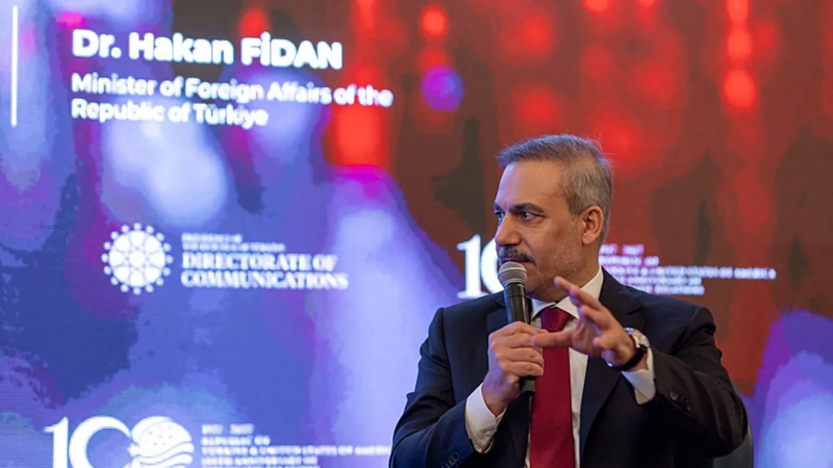 Fidan, ABD'de İsrail'e Baskı Çağrısı Yaptı