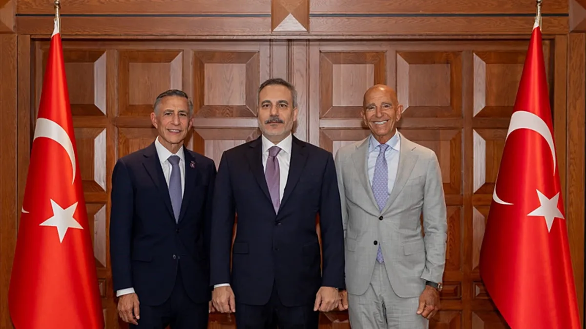 Fidan'dan Barrack ve Issa ile Kritik Görüşme