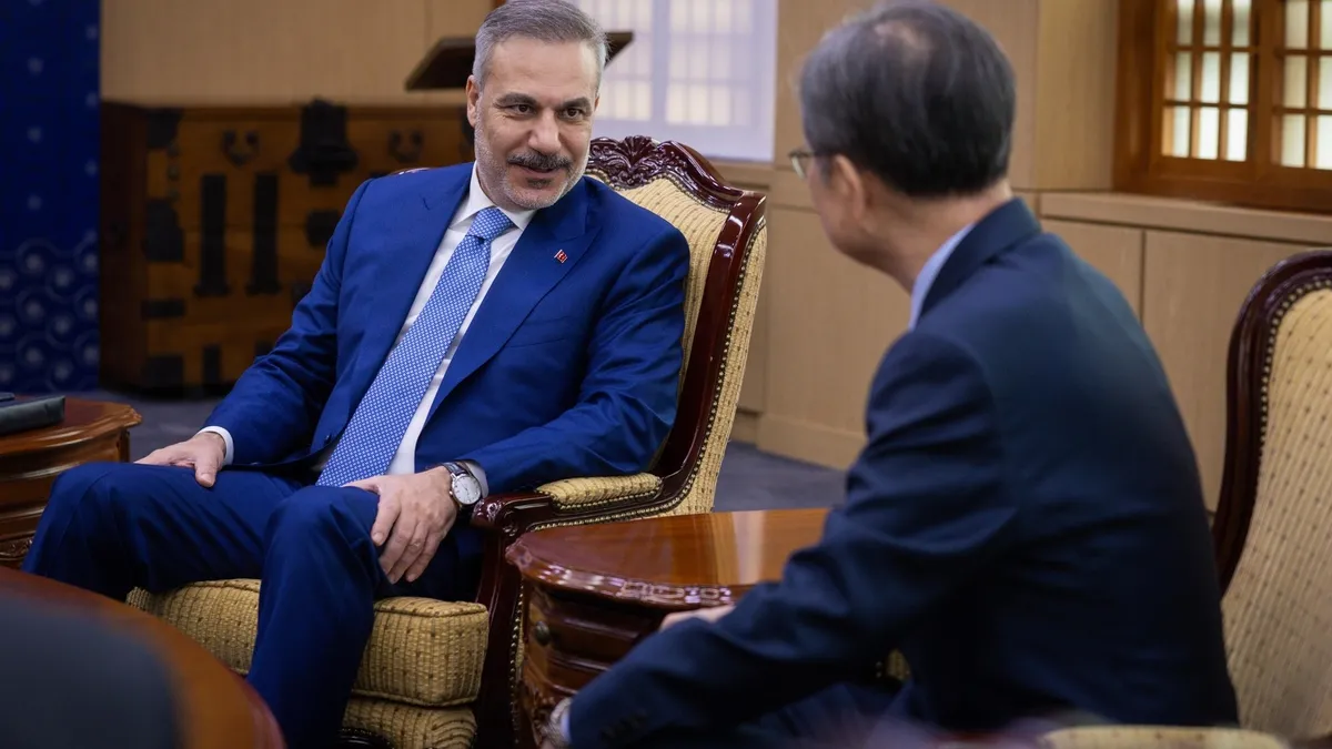 Asya-Pasifik turu: Bakan Fidan Güney Kore'de kritik görüşmeler yaptı