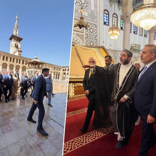 Fidan Şam'da tarihi mekânları ziyaret etti