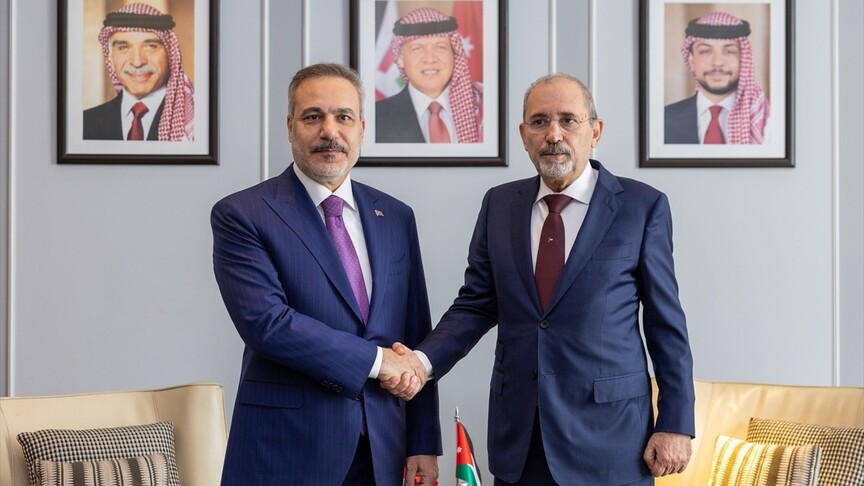 Fidan ve Ürdünli Mevkidaşı Amman'da Görüştü