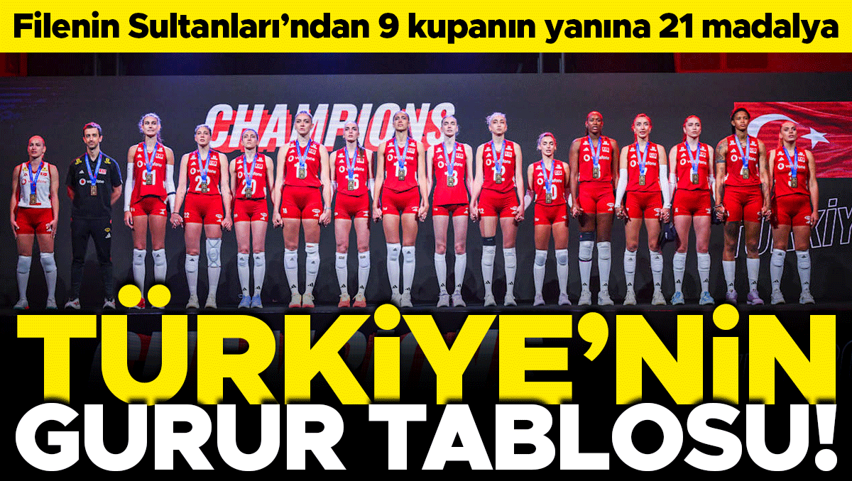 Filenin Sultanları tarih yazmaya devam ediyor: 30. madalya