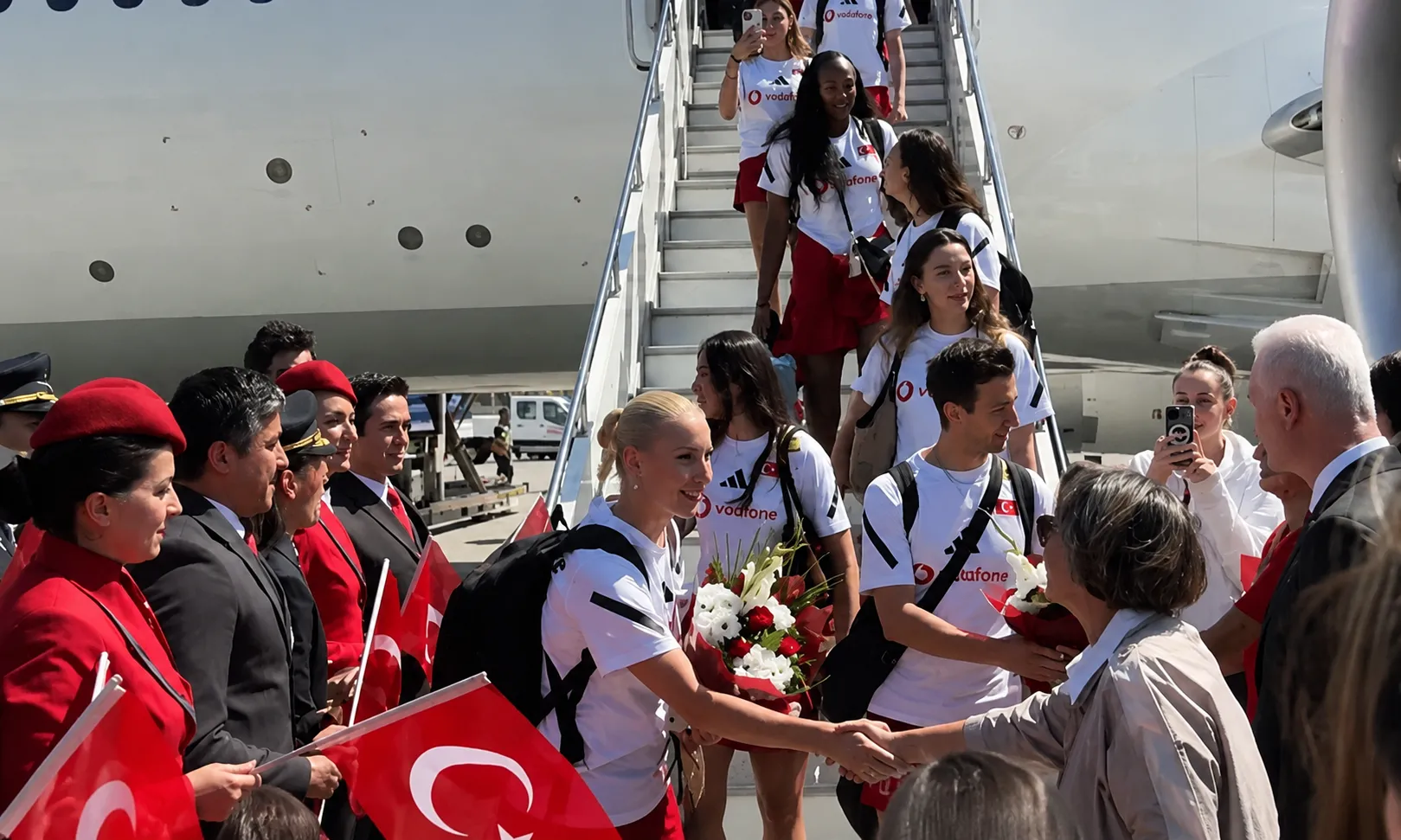 Filenin Sultanları İstanbul'da coşkuyla karşılandı