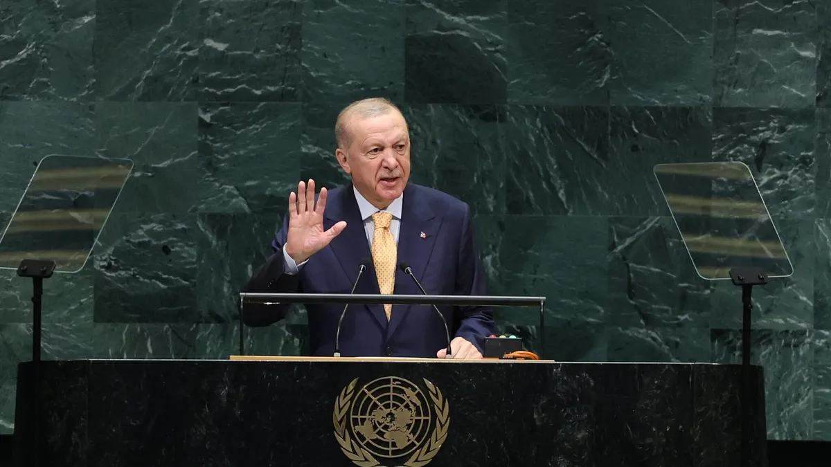 Filistin BM Temsilciliği, Erdoğan'ın Gazze Konuşmasını Paylaştı