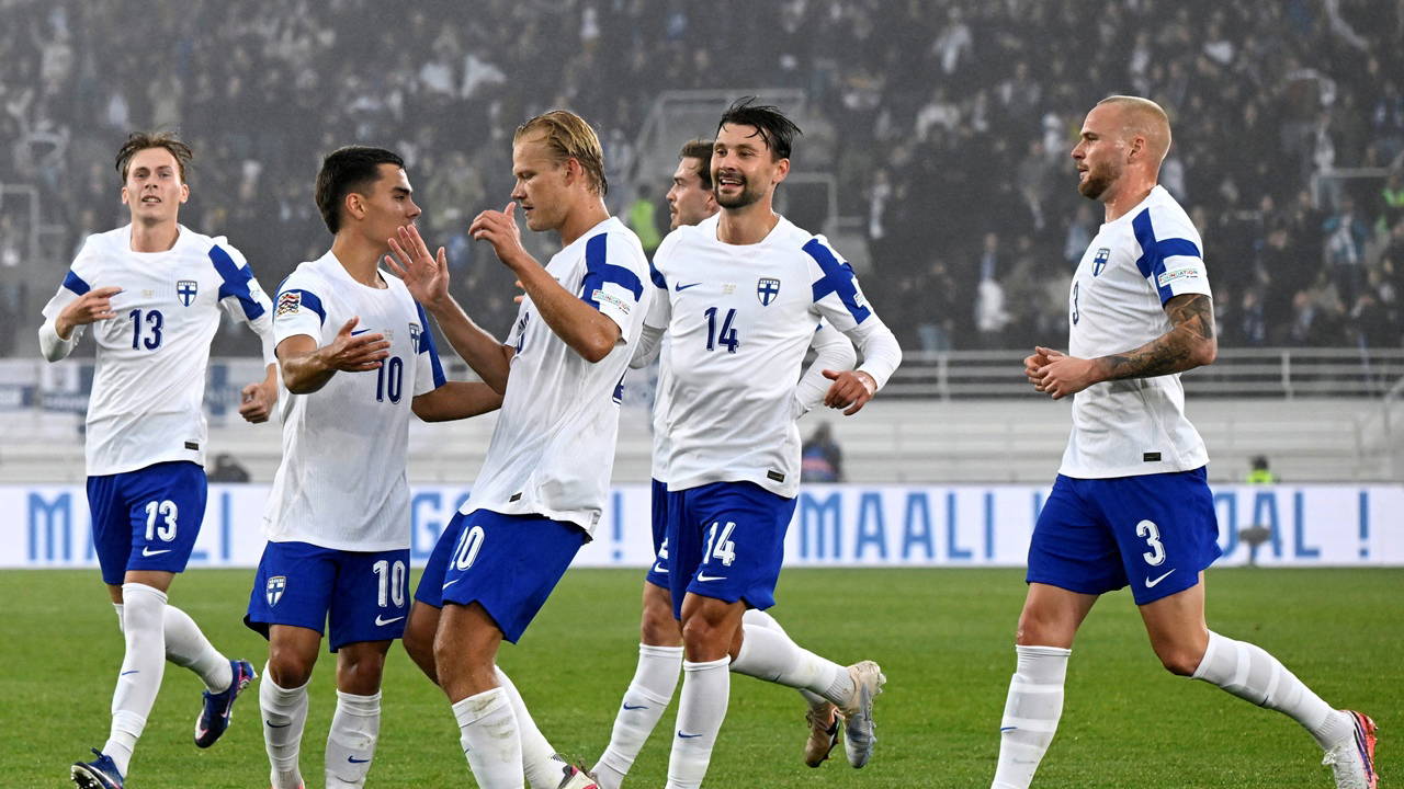 Finlandiya, 10 Kişilik Arnavutluk'u 2-1 Yendi