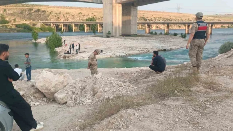 Fırat Nehri'nde su yükseldi: Piknik yapan 8 kişi mahsur kaldı
