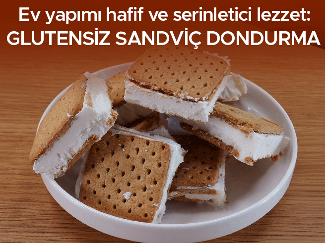 Fırınsız Glutensiz Sandviç Dondurma Tarifi: Pratik ve Lezzetli