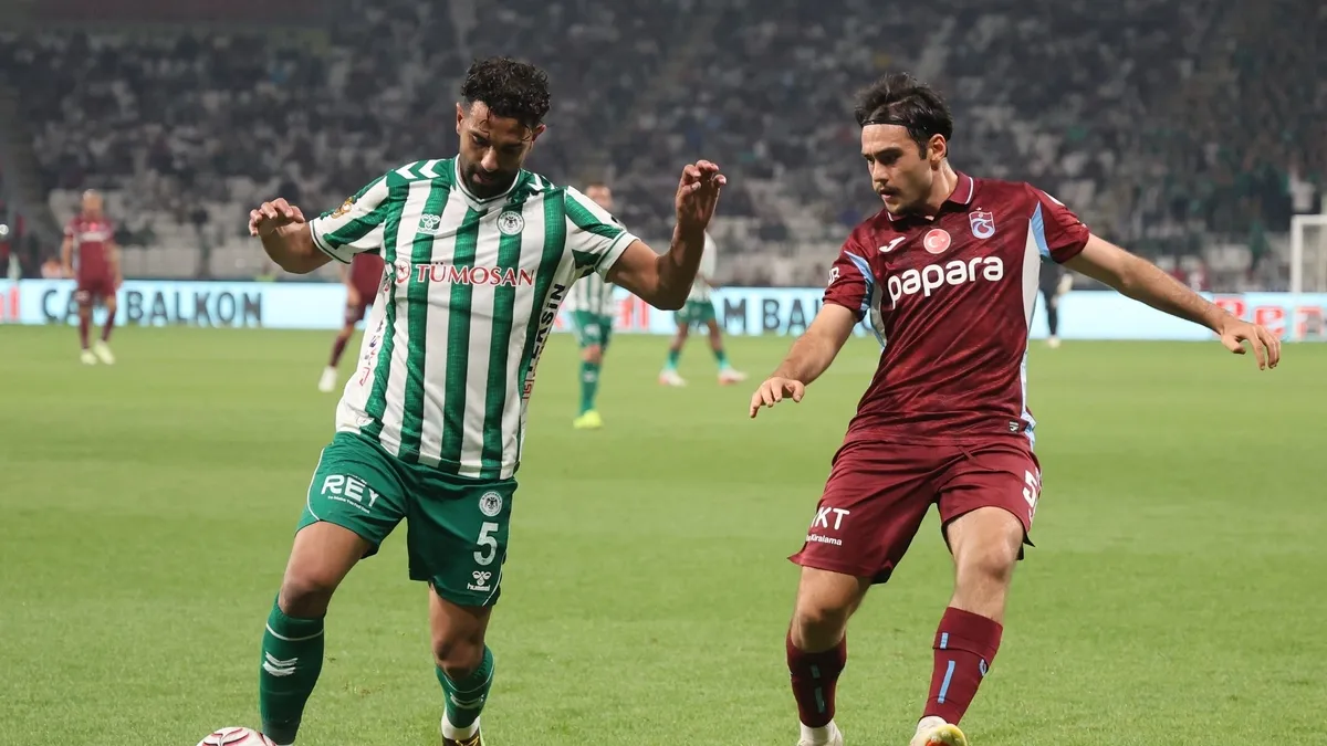 Fırtına Konya'da yıkıldı: Trabzonspor derbi öncesi kayıp yaşadı