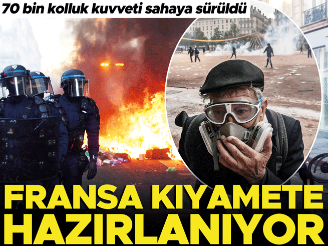 Fransa'da 70 Bin Polisle Dev Güvenlik Önlemi