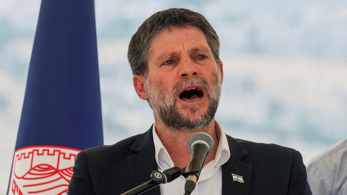 Fransa'dan Smotrich'e giriş yasağı: Batı Şeria'yı savundu