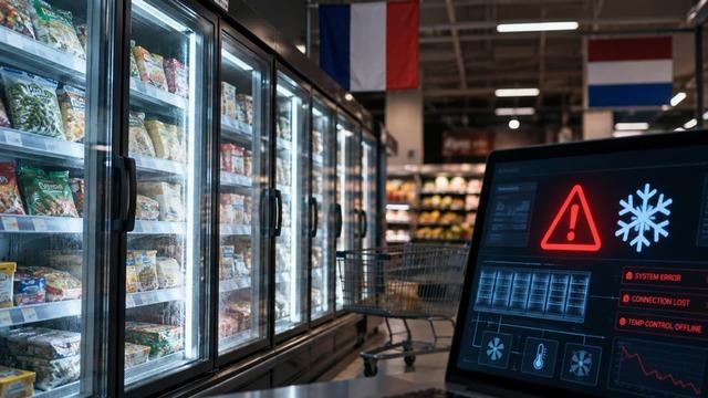 Fransa'da Süpermarketlere Siber Saldırı: Buzdolapları Hacklendi