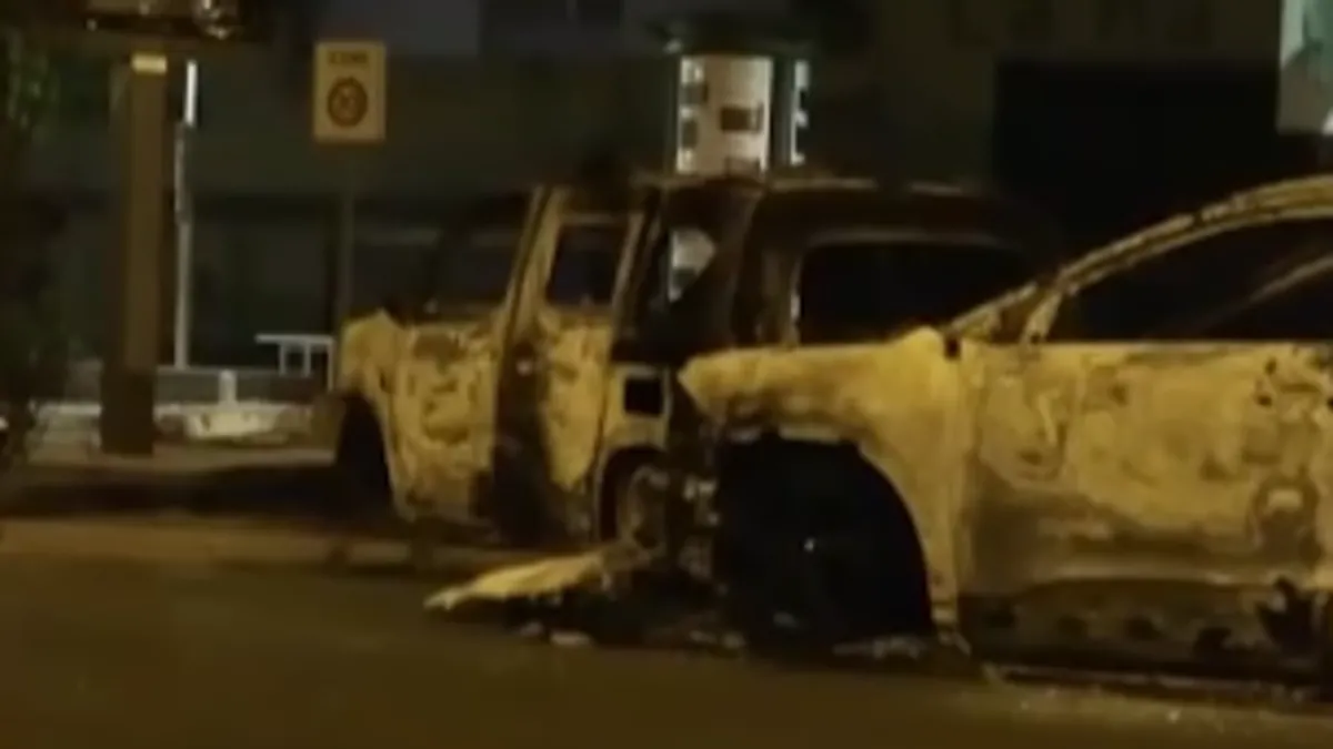 Fransa'da gece boyu olaylar: 8 polis yaralı, 20 araç ateşe verildi