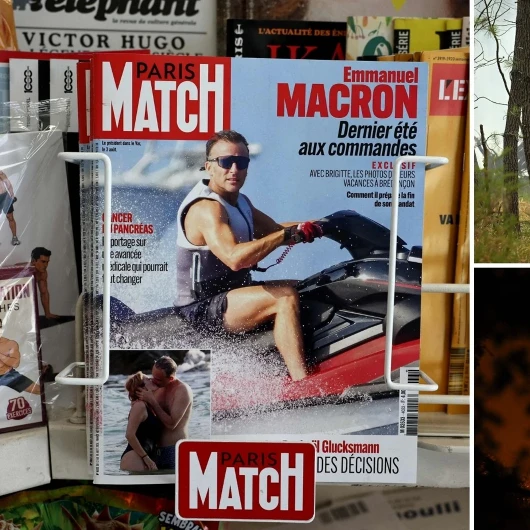 Fransa'da yangınlar sürerken Macron'un jet ski keyfi tartışma yarattı