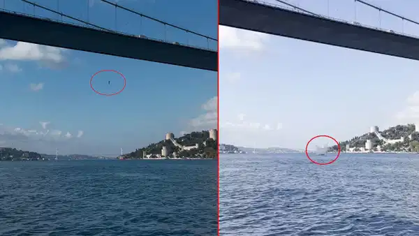 FSM Köprüsü'nde Atlamaya Kalkışan Kişiyi Botçular Kurtardı