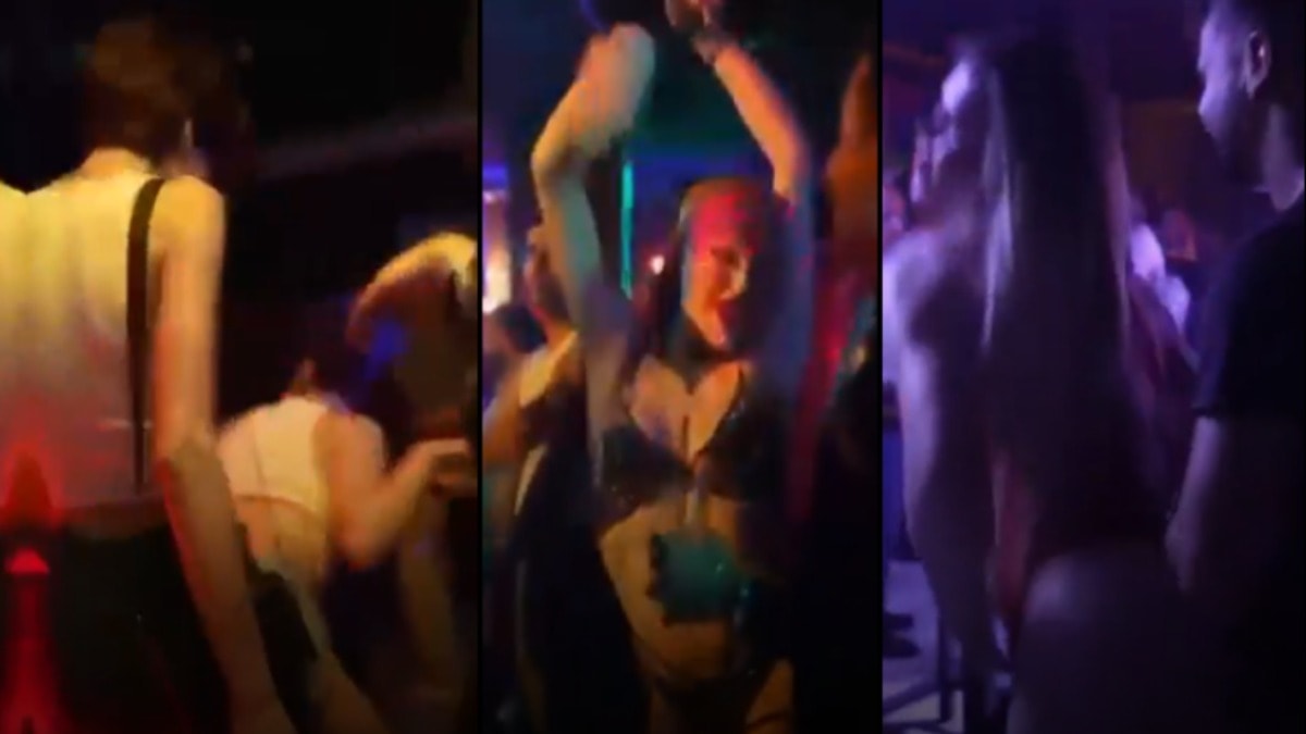 Fuhuş Barına Gece Yarısı Baskını: Rezil Görüntüler