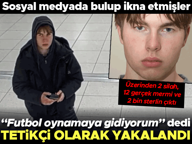Futbol bahane, tetikçilik yakayı ele verdi