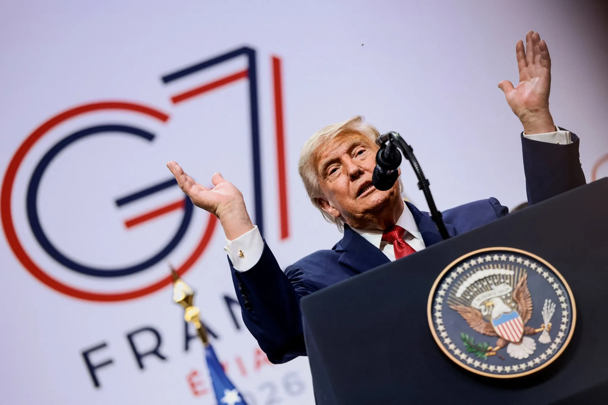 G7 Zirvesi'nde Trump fırtınası: 'Ben patronum' çıkışı