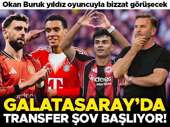 Galatasaray'da 10 numara transferi: Okan Buruk yıldız isimle görüşecek