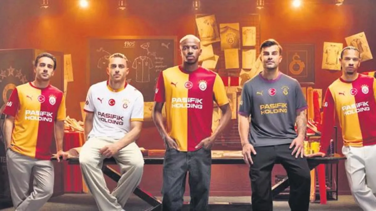 Galatasaray'dan 2026-2027 sezonu için özel formalar