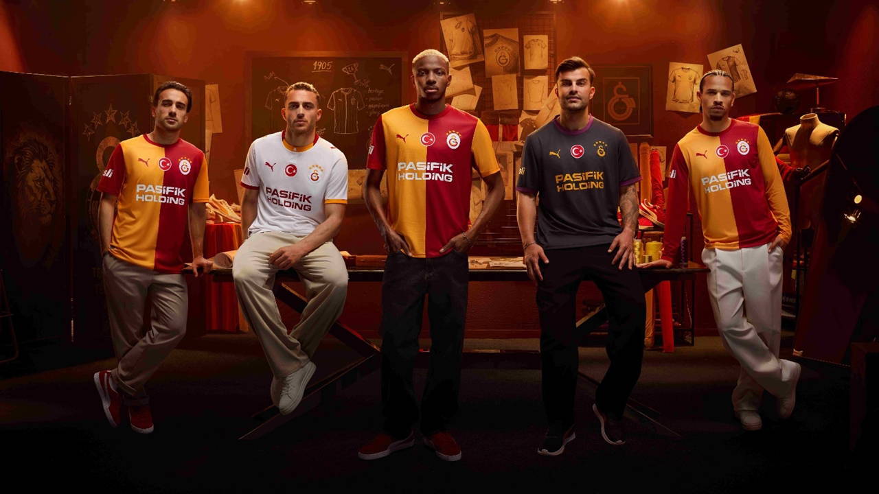 Galatasaray'ın 2026-2027 sezonu formaları tanıtıldı