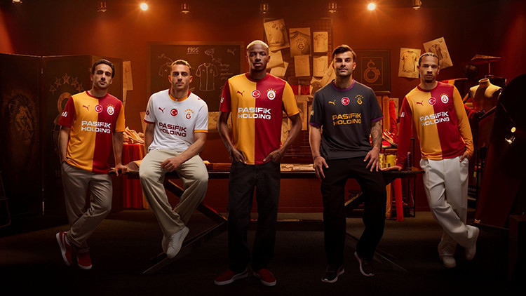 Galatasaray 2026-2027 sezonu formaları tanıtıldı