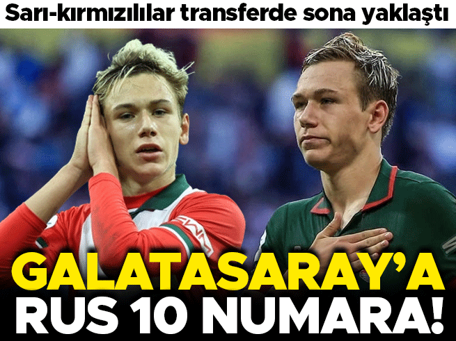 Galatasaray'a Rus 10 numara: Aleksey Batrakov ile anlaşma