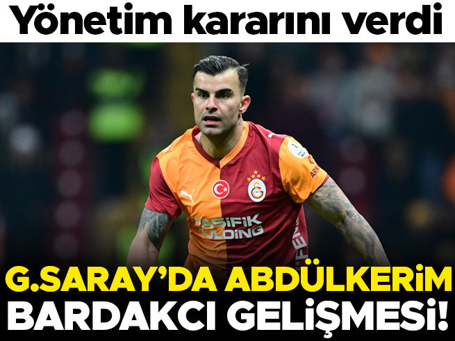 Galatasaray'dan Abdülkerim Bardakcı'ya zamlı sözleşme