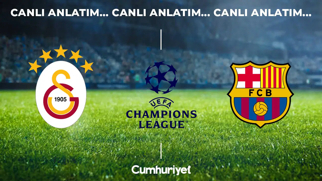 Galatasaray Barcelona ile Şampiyonlar Ligi'nde Karşılaşıyor