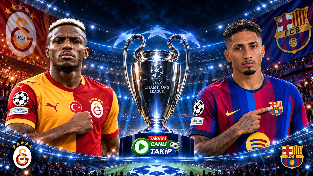 Galatasaray Barcelona'ya Karşı: Şampiyonlar Ligi'nde Kritik Gece
