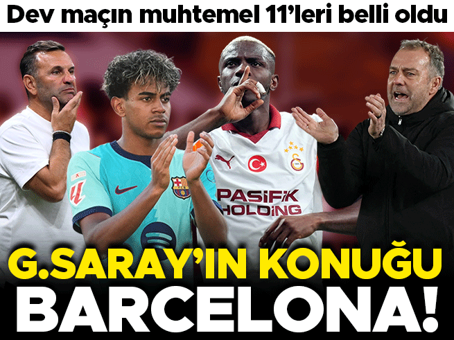 Galatasaray, Barcelona Karşısında İlk Avrupa Zaferini Arıyor