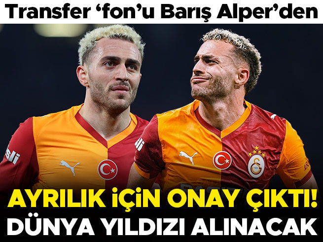 Galatasaray'da ayrılık: Barış Alper Yılmaz'a dev bonservis