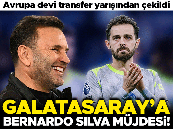 Galatasaray'a Bernardo Silva müjdesi! İspanyol devi transferden çekildi