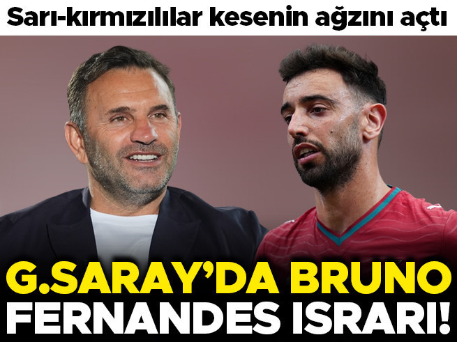 Galatasaray'da Bruno Fernandes Israrı: Transfer Sessizliğinin Nedeni Netleşti