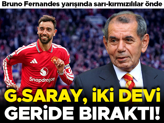 Galatasaray, Bruno Fernandes transferinde iki İtalyan devini geride bıraktı
