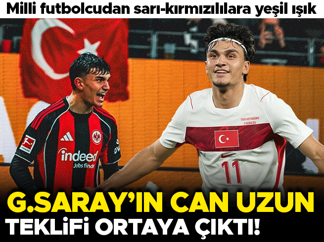Galatasaray'dan Can Uzun Hamlesi! Frankfurt'un Rakamları Netleşti