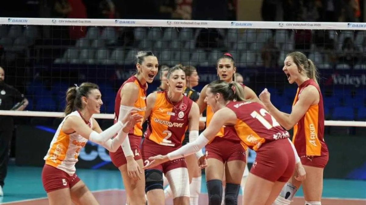 Galatasaray'a CEV Şampiyonlar Ligi'nde özel davet