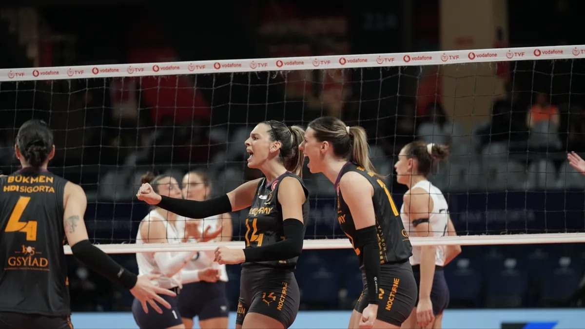 Galatasaray Daikin, İlbank'ı 3-1 Mağlup Etti